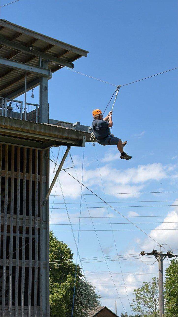 Supported Learning Students Residential Trip to Rockley Camp, Dorset.