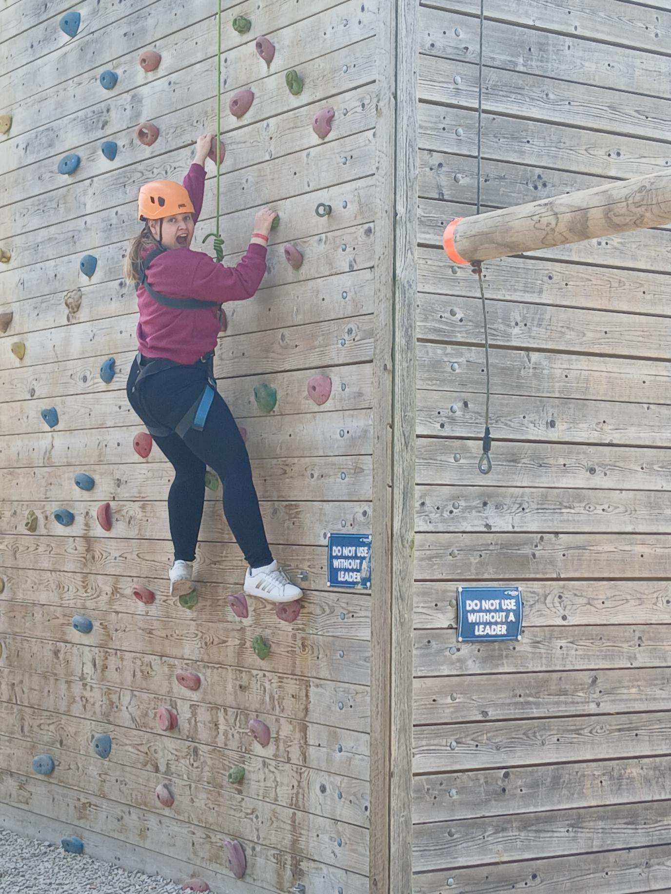 Supported Learning Students Residential Trip to Rockley Camp, Dorset.