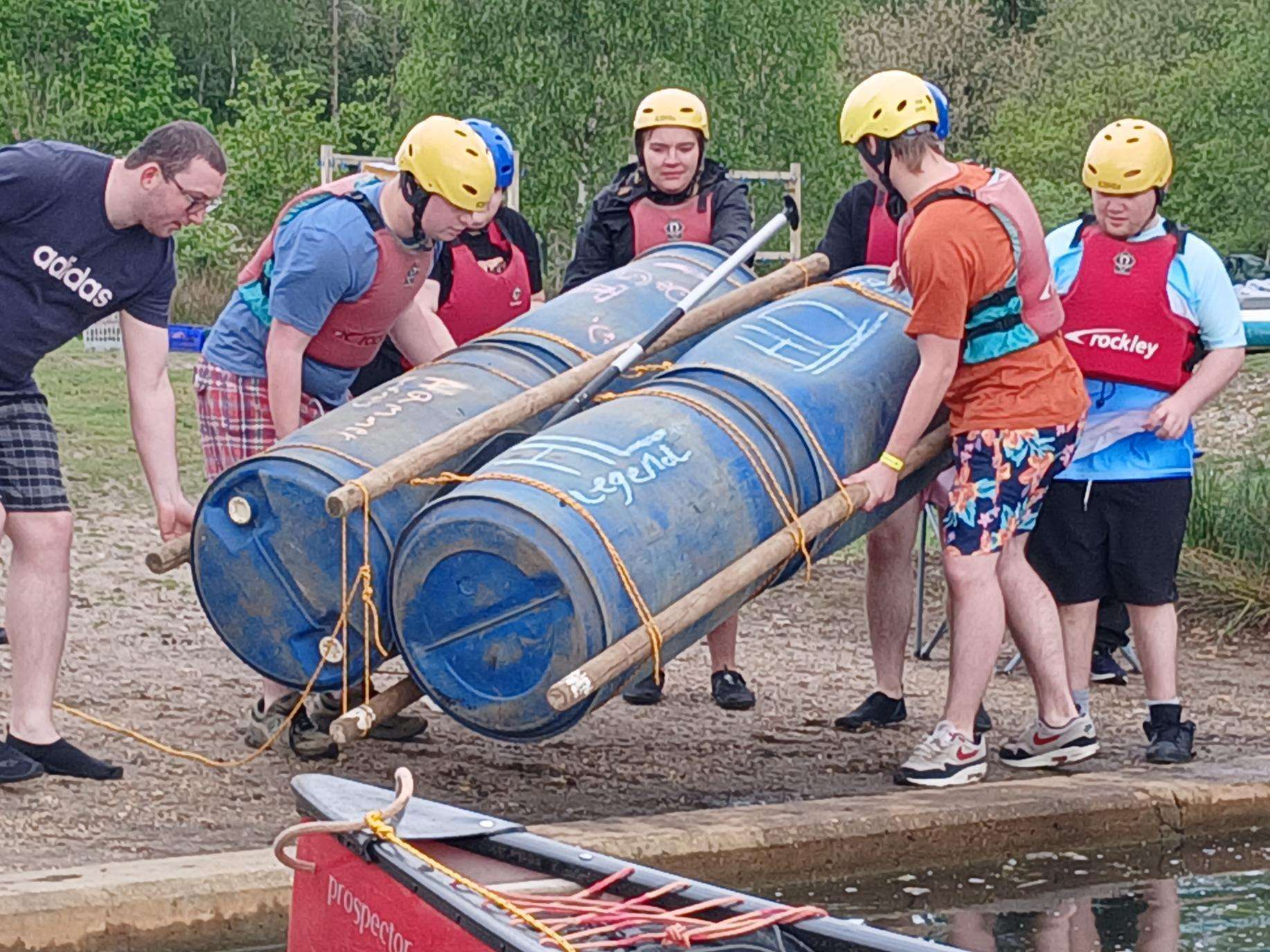 Supported Learning Students Residential Trip to Rockley Camp, Dorset.