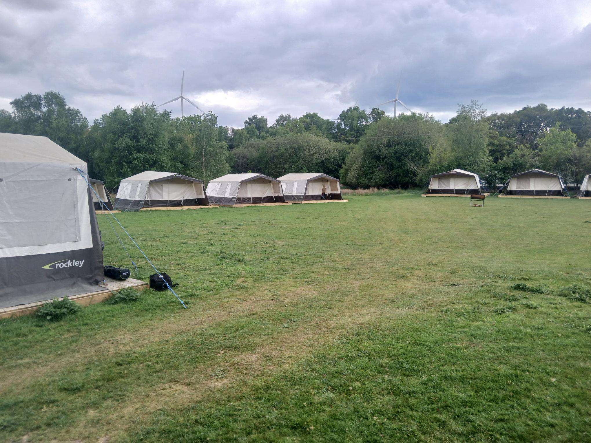 Supported Learning Students Residential Trip to Rockley Camp, Dorset.