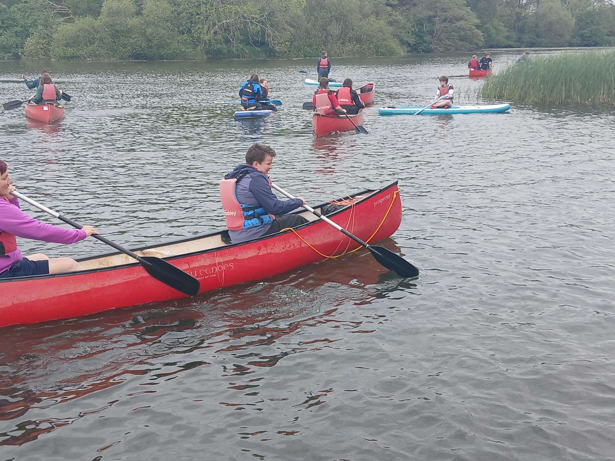 Supported Learning Students Residential Trip to Rockley Camp, Dorset.