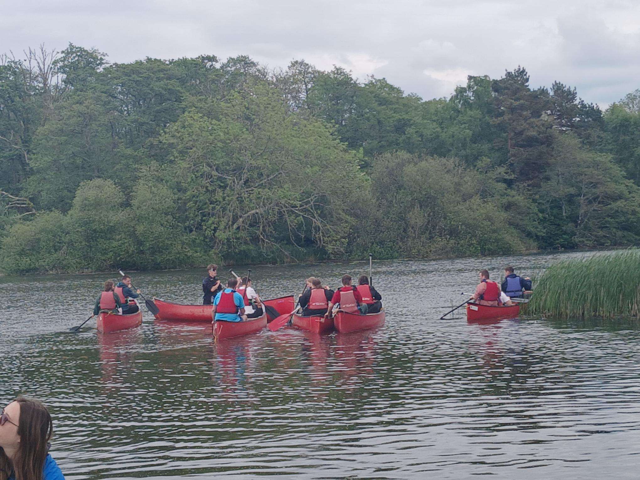 Supported Learning Students Residential Trip to Rockley Camp, Dorset.